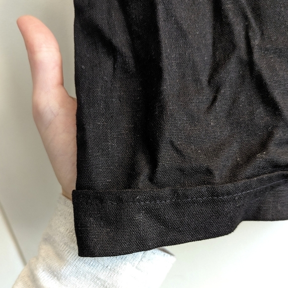 Forever 21 Smocked Linen-Blend Shorts - Picture 5 of 9